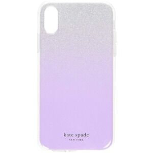 Kate Spade New York Glitter Ombre Phone Case for iPhone XR Frozen Lilac One Size